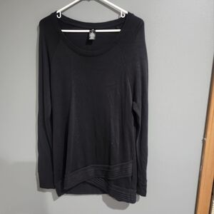 Active Life Black Long Sleeve Women's Top Size XXL